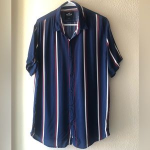 Hollister Men's button up shirt